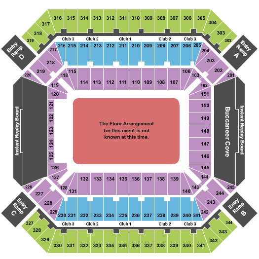 Raymond James Stadium Bruno Mars Seating Chart